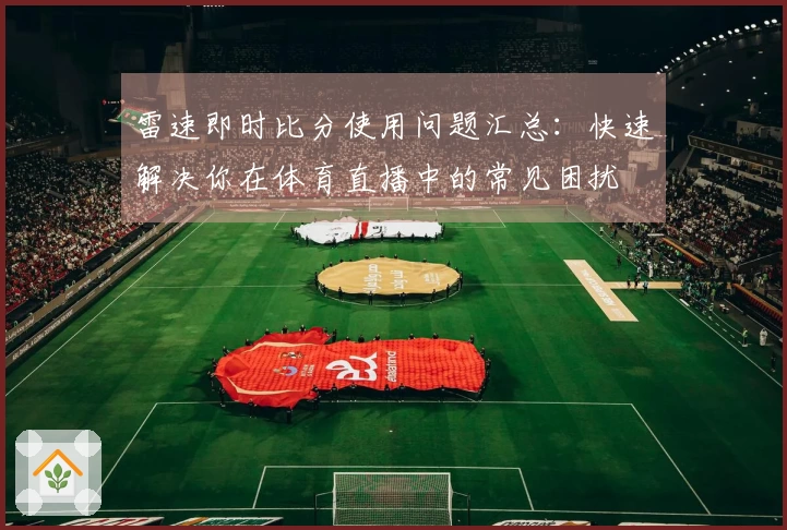 雷速即时比分使用问题汇总：快速解决你在体育直播中的常见困扰